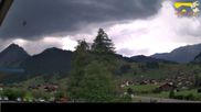 Archived webcam image showing Hotel Alpina at Adelboden Boden on 25 Jun 2026 at 16:08