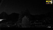 Archiviertes Webcam Bild: Adelboden: Blick Hotel Alpina zum Weltcuphang am 28.07.2026 um 00:02 Uhr