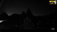 Archiviertes Webcam Bild: Adelboden: Blick Hotel Alpina zum Weltcuphang am 28.07.2026 um 02:02 Uhr