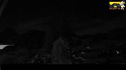Archived webcam image showing Hotel Alpina at Adelboden Boden on 3 Aug 2026 at 02:40