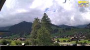 Archived webcam image showing Hotel Alpina at Adelboden Boden on 6 Aug 2026 at 12:52