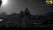 Archiviertes Webcam Bild: Adelboden: Blick Hotel Alpina zum Weltcuphang am 28.08.2026 um 02:19 Uhr