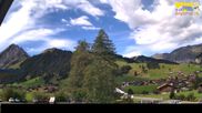Archived webcam image showing Hotel Alpina at Adelboden Boden on 2 Sep 2026 at 10:25