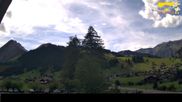 Archived webcam image showing Hotel Alpina at Adelboden Boden on 2 Sep 2026 at 14:25