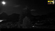 Archived webcam image showing Hotel Alpina at Adelboden Boden on 24 Sep 2026 at 00:54
