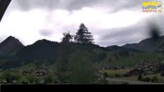Archived webcam image showing Hotel Alpina at Adelboden Boden on 24 Sep 2026 at 16:54