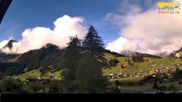 Archived webcam image showing Hotel Alpina at Adelboden Boden on 2 Oct 2026 at 10:42