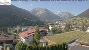 Archiviertes Webcam Bild: Hirschegg: Hotel Birkenhöhe am 18.06.2026 um 08:11 Uhr