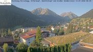 Archived webcam image showing Hirschegg on 12 Jul 2026 at 07:21