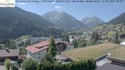 Archived webcam image showing Hirschegg on 12 Jul 2026 at 10:21