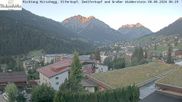 Archived webcam image showing Hirschegg on 8 Aug 2026 at 06:34