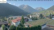 Archived webcam image showing Hirschegg on 8 Aug 2026 at 08:34