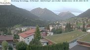 Archived webcam image showing Hirschegg on 28 Aug 2026 at 07:19