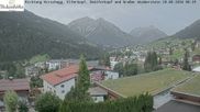 Archived webcam image showing Hirschegg on 28 Aug 2026 at 08:19