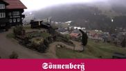 Archived webcam image showing Hotel Sonnenberg Hirschegg on 12 Apr 2026 at 16:30