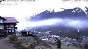 Archived webcam image showing Hotel Sonnenberg Hirschegg on 13 Apr 2026 at 06:11