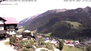 Archived webcam image showing Hotel Sonnenberg Hirschegg on 27 May 2026 at 14:24