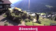 Archived webcam image showing Hotel Sonnenberg Hirschegg on 12 Jul 2026 at 08:18