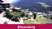 Archived webcam image showing Hotel Sonnenberg Hirschegg on 12 Jul 2026 at 10:18
