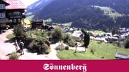 Archived webcam image showing Hotel Sonnenberg Hirschegg on 8 Aug 2026 at 10:36