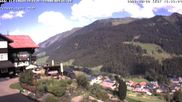 Archived webcam image showing Hotel Sonnenberg Hirschegg on 8 Aug 2026 at 16:36