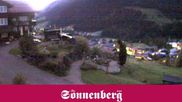 Archived webcam image showing Hotel Sonnenberg Hirschegg on 23 Sep 2026 at 06:16