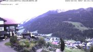 Archived webcam image showing Hotel Sonnenberg Hirschegg on 23 Sep 2026 at 08:16