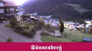 Archived webcam image showing Hotel Sonnenberg Hirschegg on 13 Oct 2026 at 07:49