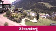 Archived webcam image showing Hotel Sonnenberg Hirschegg on 13 Oct 2026 at 12:49