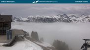 Archiviertes Webcam Bild: Mittelstation Fellhornbahn am 13.04.2026 um 14:36 Uhr