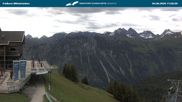 Archived webcam image showing middle station Fellhornbahn on 6 Jun 2026 at 07:05