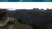 Archived webcam image showing middle station Fellhornbahn on 6 Jun 2026 at 08:05