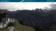 Archived webcam image showing middle station Fellhornbahn on 6 Jun 2026 at 10:05
