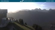Archived webcam image showing middle station Fellhornbahn on 16 Jun 2026 at 07:21