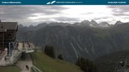 Archived webcam image showing middle station Fellhornbahn on 16 Jun 2026 at 12:21