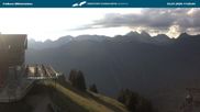 Archived webcam image showing middle station Fellhornbahn on 4 Jul 2026 at 07:22
