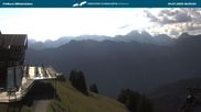 Archived webcam image showing middle station Fellhornbahn on 4 Jul 2026 at 08:22