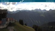 Archived webcam image showing middle station Fellhornbahn on 4 Jul 2026 at 10:22