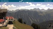 Archiviertes Webcam Bild: Mittelstation Fellhornbahn am 12.07.2026 um 12:39 Uhr