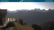 Archived webcam image showing middle station Fellhornbahn on 2 Aug 2026 at 08:50