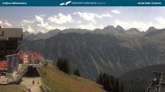 Archiviertes Webcam Bild: Mittelstation Fellhornbahn am 02.08.2026 um 12:03 Uhr