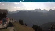 Archiviertes Webcam Bild: Mittelstation Fellhornbahn am 04.08.2026 um 10:21 Uhr