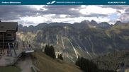 Archiviertes Webcam Bild: Mittelstation Fellhornbahn am 02.09.2026 um 18:31 Uhr