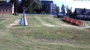 Archived webcam image showing Kid's Area at Oberwiesenthal on 19 Jun 2026 at 08:42