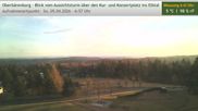 Archived webcam image showing Oberbärenburg (Saxon Switzerland) on 5 Apr 2026 at 07:53