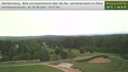Archived webcam image showing Oberbärenburg (Saxon Switzerland) on 5 Aug 2026 at 14:46