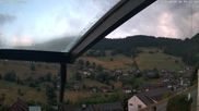Archived webcam image showing Aftersteg ski lift on 1 Aug 2026 at 06:26