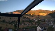 Archived webcam image showing Aftersteg ski lift on 13 Aug 2026 at 07:01