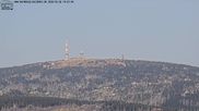 Archiviertes Webcam Bild: Wurmberg: Nordhang / Blick zum Brocken am 26 Feb 2026 um 14:09 Uhr
