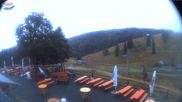 Archived webcam image showing Menzenschwander mountain hut on 9 Sep 2026 at 07:44